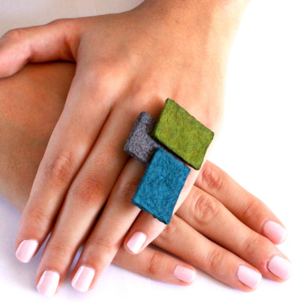 Anello Mondrian