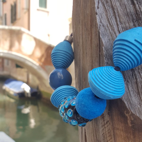 Girocollo Bollicine Turchese - immagine 3